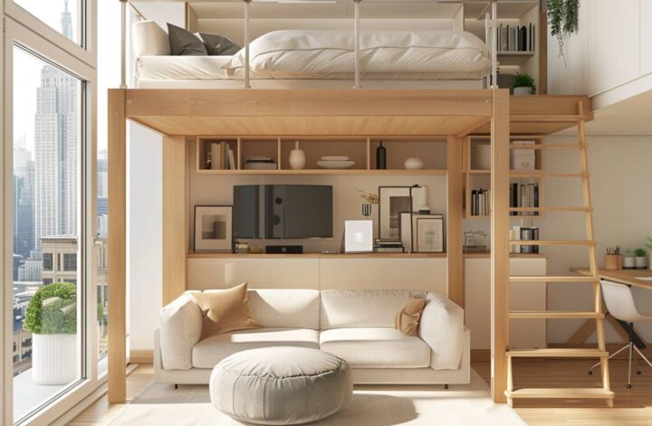 Jakie są zalety łóżek piętrowych w kawalerkach