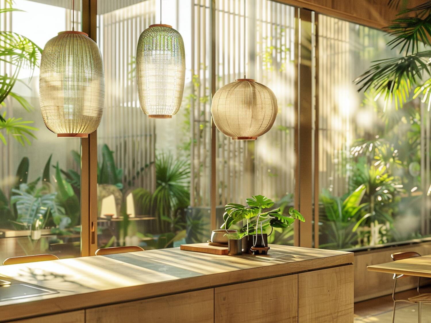 Jakie lampy wiszące najlepiej sprawdzą się w kuchniach z dużymi przeszkleniami
