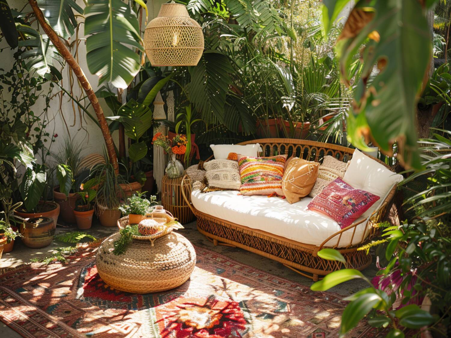 Jakie meble ogrodowe najlepiej sprawdzą się w strefach relaksacyjnych w stylu boho