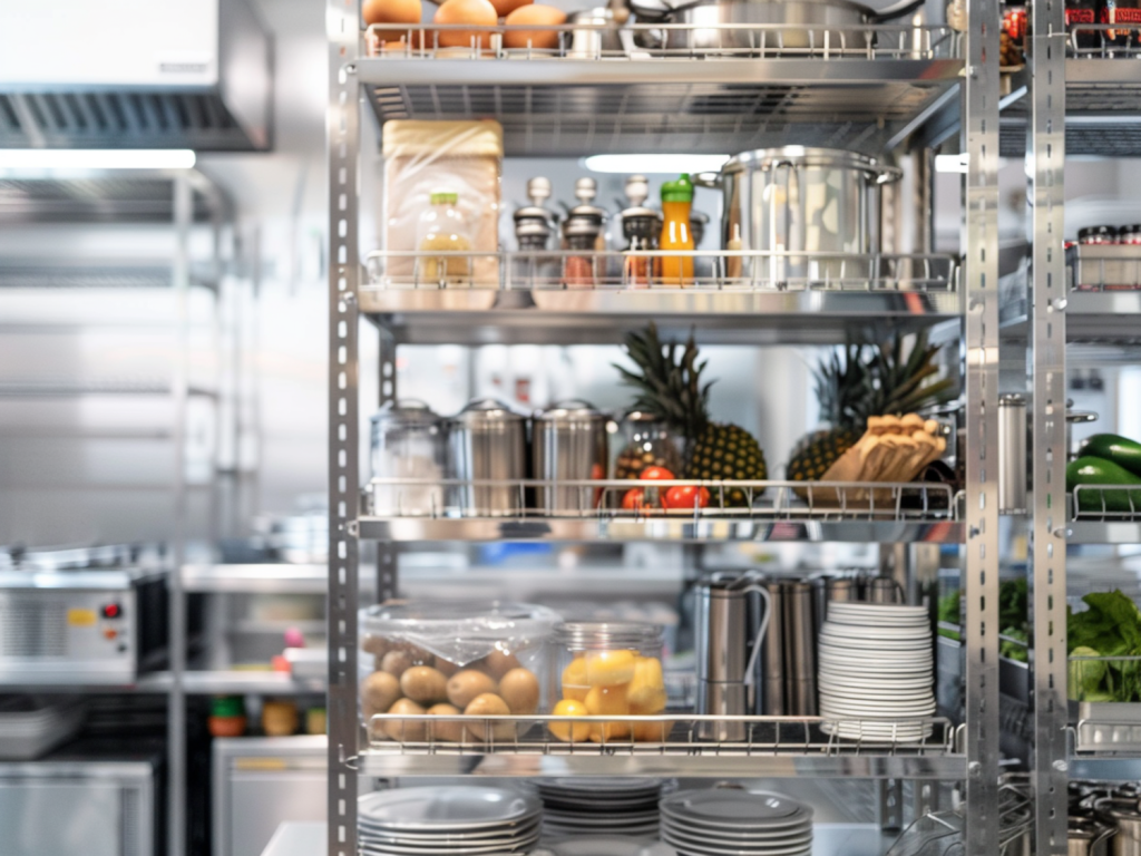 Jakie regały najlepiej sprawdzają się w przestrzeniach gastronomicznych