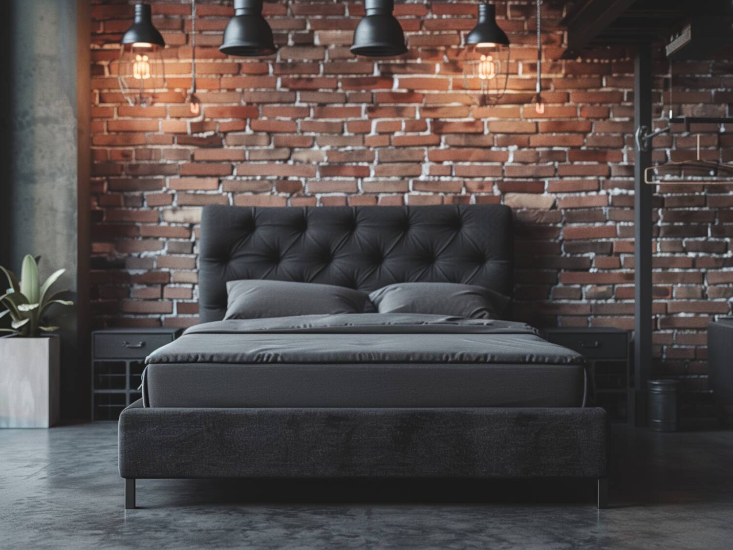 Łóżka kontynentalne w stylu loftowym – jakie modele najlepiej pasują do industrialnych wnętrz