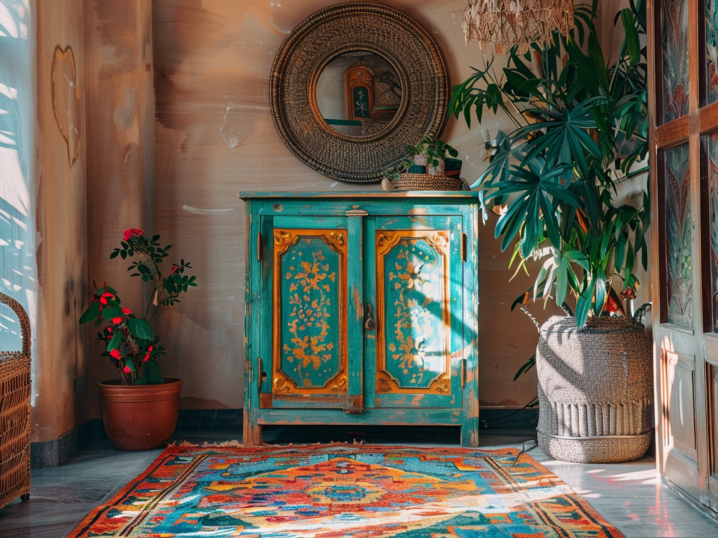 Jak wybrać meble do przedpokoju w stylu boho