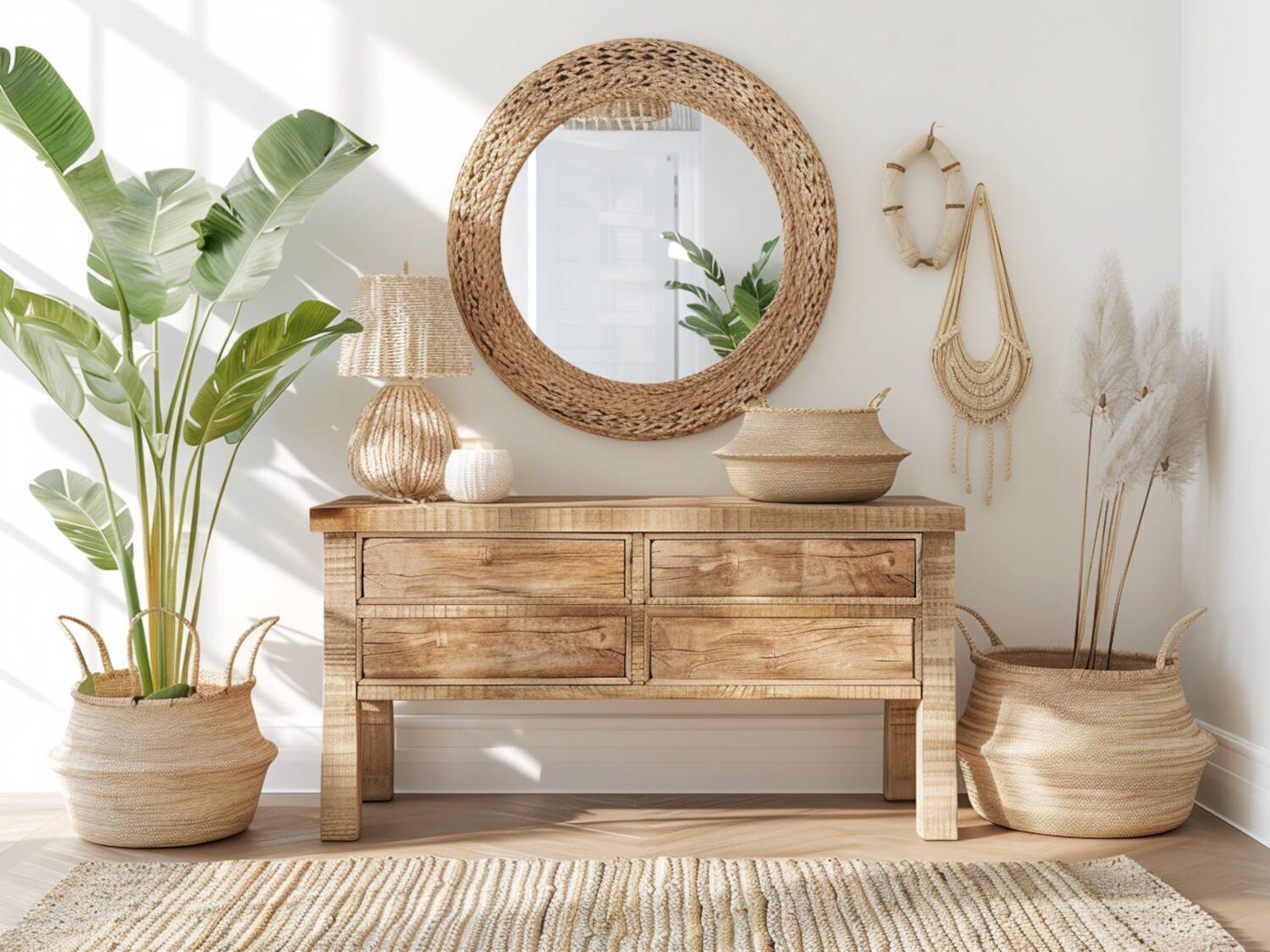 Jak wybrać meble do przedpokoju w stylu boho
