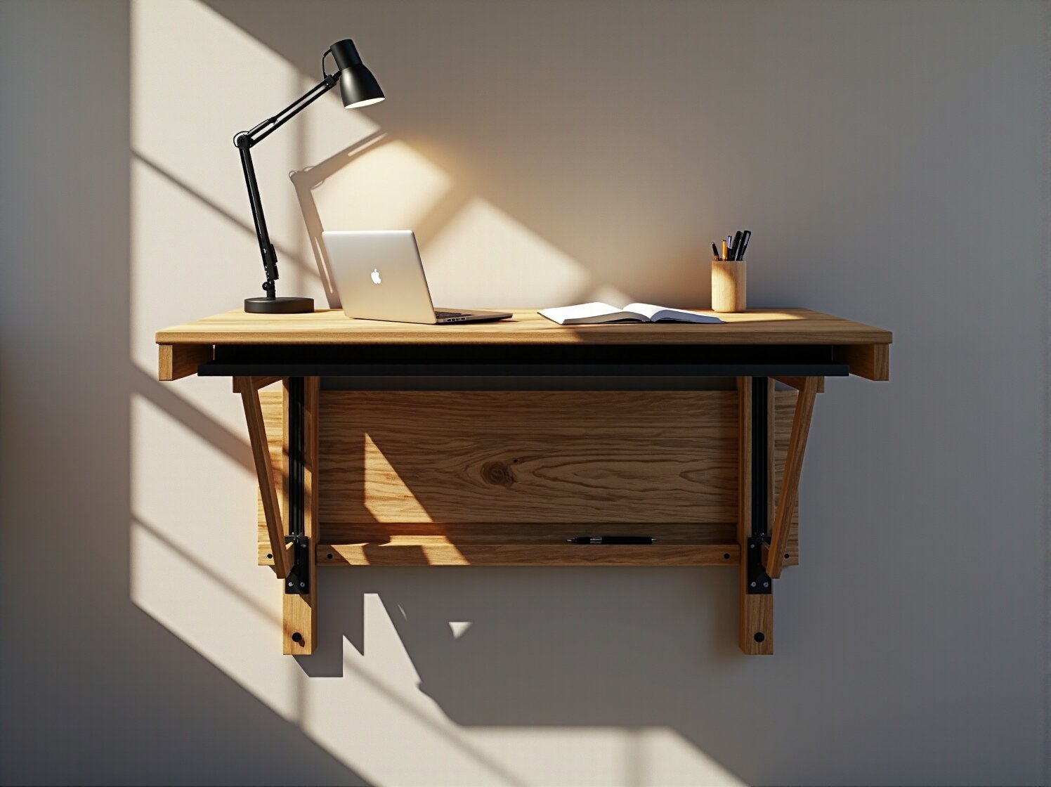 10 inspiracji na urządzenie przestrzeni coworkingowej w małym mieszkaniu z praktycznymi biurkami - ilustracja 2