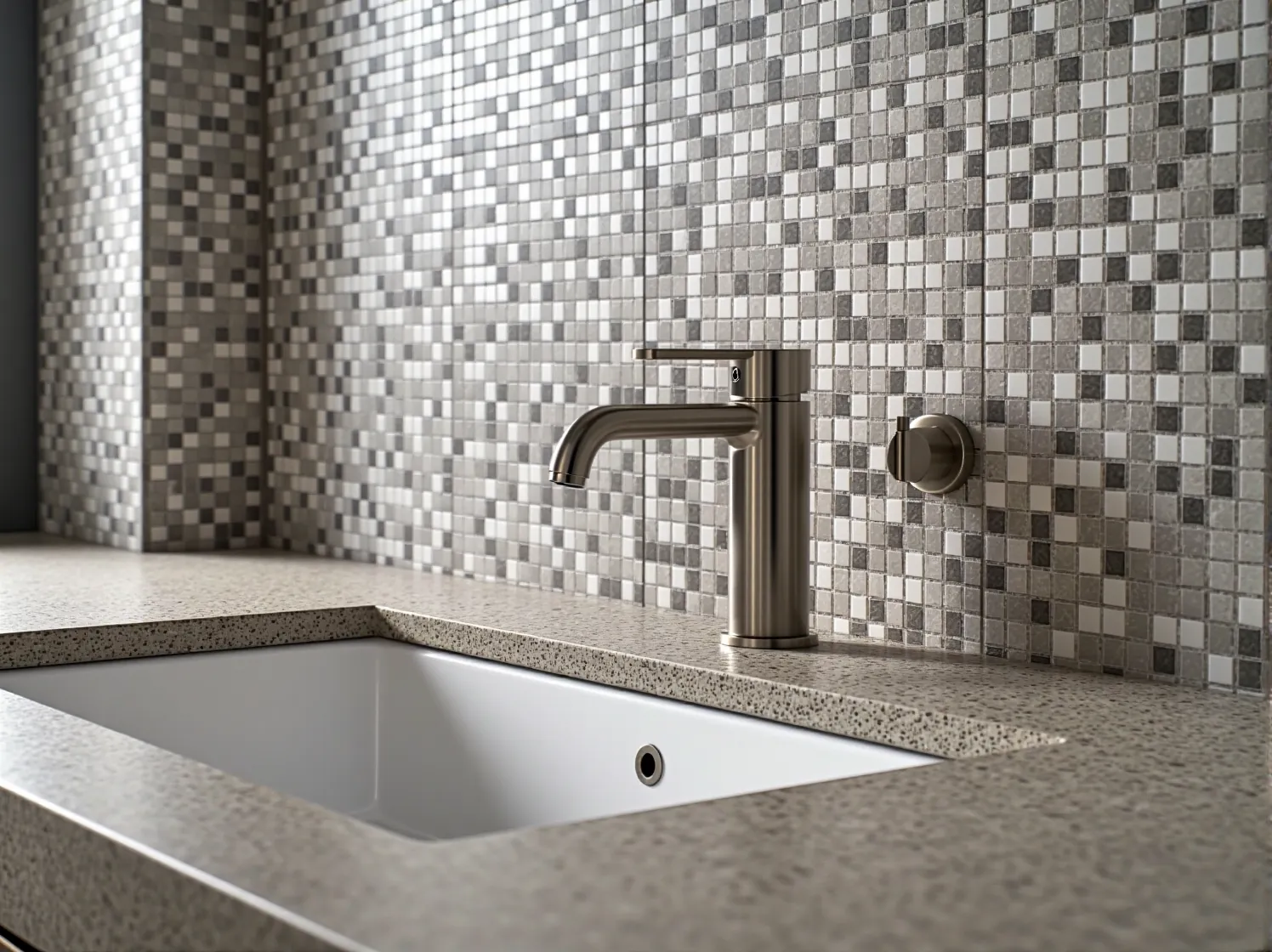 Elegancka szafka łazienkowa z litego drewna, specjalnie zaimpregnowanego dla maksymalnej odporności na wilgoć.