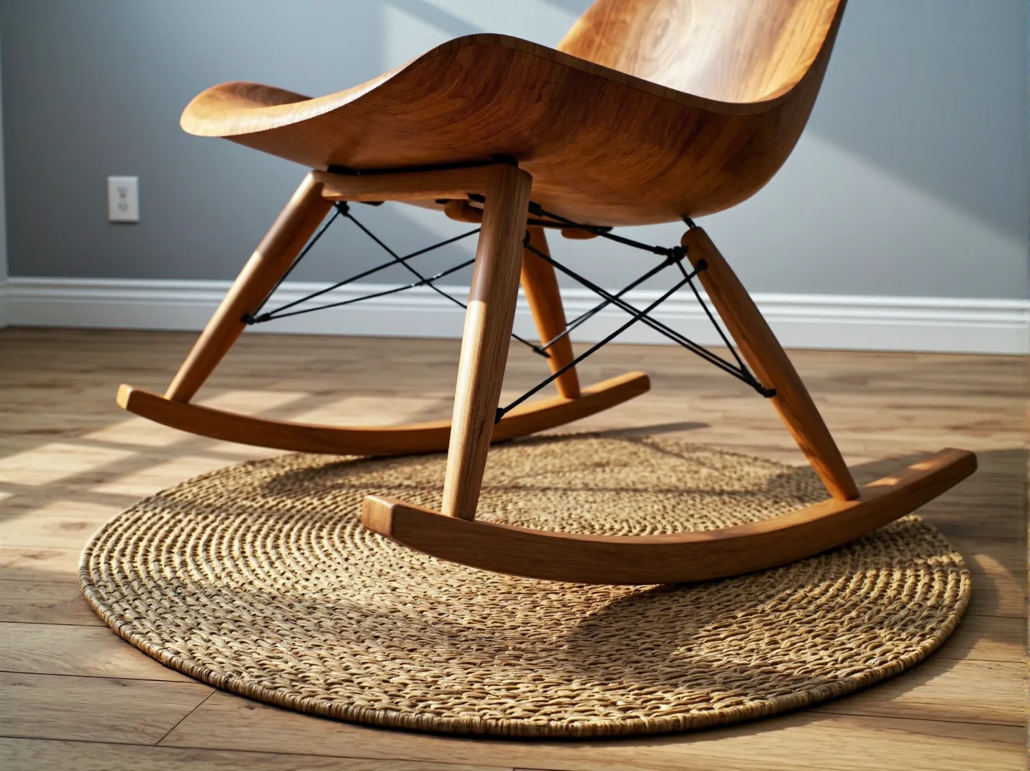 Nowoczesny fotel bujany w stylu skandynawskim z podnóżkiem – ranking najlepszych modeli do salonu i sypialni.