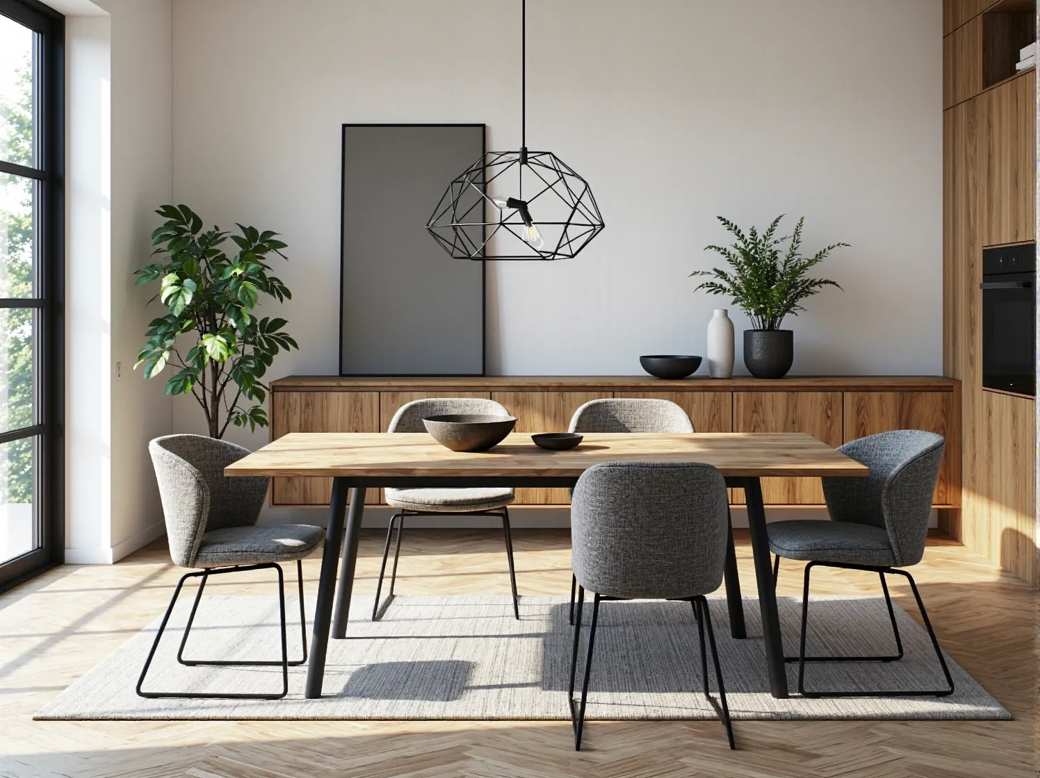 Projektantka pracująca nad modelem 3D mebla, łącząc technologię z tradycyjnym rzemiosłem.