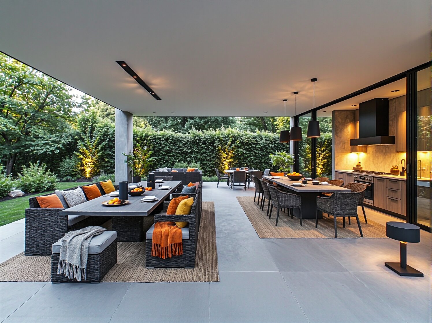 Zbliżenie na wszechstronny stół modułowy, pokazujące jego fakturę i możliwość adaptacji do różnych potrzeb.